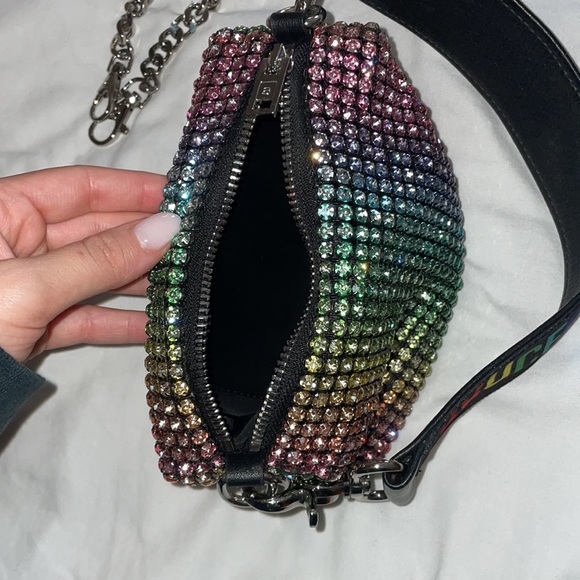 Bruce Glen Crystal multicolor encrusted pouchette - Picture 3 of 4